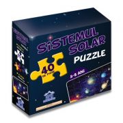 Puzzle – Sistemul solar (puzzle 50/70 + afis 50/70) librariadelfin.ro