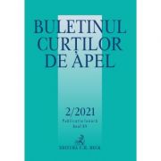 Buletinul Curţilor de Apel nr. 2/2021