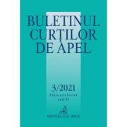 Buletinul Curtilor de Apel nr. 3/2021
