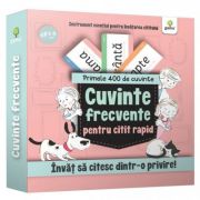 KIT Primele 400 de cuvinte frecvente de citit rapid librariadelfin.ro