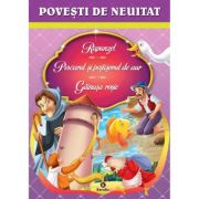 Povesti de neuitat Rapunzel, Pescarul si pestisorul de aur, Gainusa rosie librariadelfin.ro imagine 2022