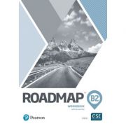 RoadMap B2 Workbook with key & online audio – Lindsay Warwick librariadelfin.ro imagine 2022 cartile.ro