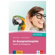 44 Aussprachespiele, Buch + 2 Audio-CDs + Online-Angebot. Deutsch als Fremdsprache – Ursula Hirschfeld, Kerstin Reinke librariadelfin.ro poza 2022