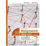 Culegere de matematica pentru clasa a 10-a, profil M2. Metode de numarare, matematici financiare, elemente de geometrie (Semestrul 2) – Marius Burtea librariadelfin.ro imagine 2022