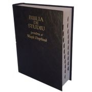 Biblia de studiu pentru o viata deplina. Editia economica, coperta cartonata neagra, index, LPI129 librariadelfin.ro poza noua