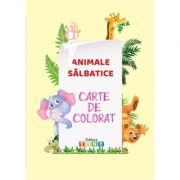 Carte de colorat. Animale salbatice Carti pentru Premii Scolare. Carti de colorat imagine 2022
