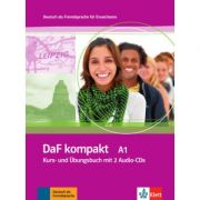 DaF kompakt A1. Deutsch als Fremdsprache für Erwachsene. Kurs- und Übungsbuch mit 2 Audio-CDs - Birgit Braun, Margit Doubek