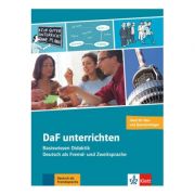 DaF unterrichten, Buch + Video-DVD. Basiswissen Didaktik – Deutsch als Fremd- und Zweitsprache – Hans-Jürgen Hantschel librariadelfin.ro poza noua