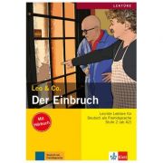 Der Einbruch, Buch mit Audio-CD. Leichte Lektüren für Deutsch als Fremdsprache - Elke Burger, Theo Scherling