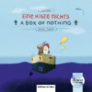 Eine kiste nichts kinderbuch deutsch-englisch mit audio-cd - lena hesse