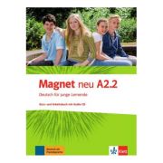 Magnet neu a2. 2. kurs- und arbeitsbuch mit audio-cd. deutsch für junge lernende - giorgio motta, silvia dahmen