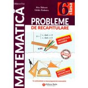 Matematica. Probleme de recapitulare pentru clasa a 6-a. Aritmetica. Algebra. Notiuni geometrice fundamentale – Artur Balauca (algebra imagine 2022