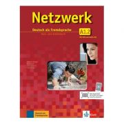 Netzwerk A1. 2, Kurs- und Arbeitsbuch mit DVD und 2 Audio-CDs. Deutsch als Fremdsprache – Stefanie Dengler librariadelfin.ro