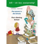 Pia kommt in die Schule. Kinderbuch Deutsch-Englisch mit Leseratsel - Ulrike Rylance, Karolin Przybill