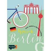 PuzzQuiz Typisch Berlin. Quiz, Puzzle & Deutsch Lernen A1-A2 librariadelfin.ro poza noua