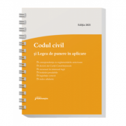Codul civil si Legea de punere in aplicare. Actualizat la 5 septembrie 2021 – spiralat Carti drept. Carti drept civil. Cod Civil imagine 2022