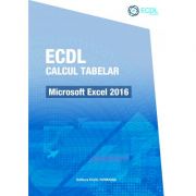 ECDL Calcul tabelar. Microsoft Excel 2016 – Raluca Constantinescu, Ionut Danaila IT si Calculatoare imagine 2022