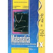 Matematica. Manual pentru clasa a IX-a – Constantin Nastasescu Manuale scolare. Manuale Clasa a 9-a. Matematica Clasa 9 imagine 2022