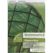 Matematica – Probleme si exercitii, teste pentru clasa a XI-a, Semestrul 2 – Marius Burtea Esentiale. Marius Burtea imagine 2022