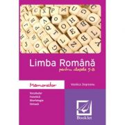 Memorator de limba romana pentru clasele 5-8 – Vasilica Zegreanu librariadelfin.ro imagine 2022