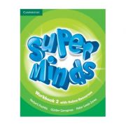 Super Minds Level 2, Workbook with Online Resources - Herbert Puchta