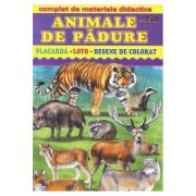 Animale de padure. complet de materiale didactice