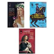 Pachet format din 3 titluri Fiica Papei, E-un rege nebun in Danemarca de autorul Dario Fo librariadelfin.ro poza 2022