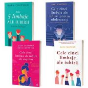 Pachet de 4 carti, autor Gary Chapman. Cele cinci limbaje librariadelfin.ro imagine 2022