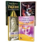 Pachet format din 4 carti ingerii sunt cu noi peter stanford, doreen virtue