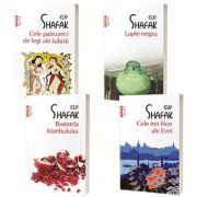 Serie de autor Elif Shafak. Cele trei fiice ale Evei, Bastarda Istanbulului, Lapte negru, Cele patruzeci de legi ale iubirii (set de 4 carti) (set imagine 2022