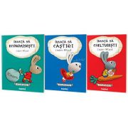 Pachet de 3 carti Invata sa castigi, cheltuiesti, economisesti Cinders McLeod Moneybunny