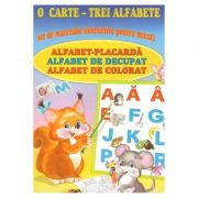 O carte, trei alfabete. set de materiale instructive pentru micuti