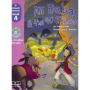 Primary readers. ali baba and the 40 thieves. level 4 reader with cd - h. q. mitchell