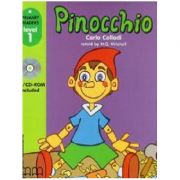 Primary Readers. Pinocchio. Level 1 reader with CD - H. Q. Mitchell