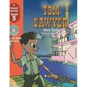 Primary readers. tom sawyer retold. level 5 reader with cd - h. q. mitchell