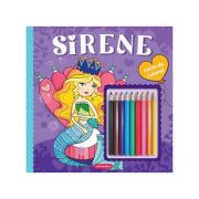 Sirene – Carte de colorat de la librariadelfin.ro imagine 2021