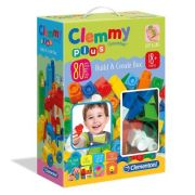 Set de constructie baieti 80 de piese, Clemmy imagine 2022