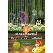 Matematica si explorarea mediului, auxiliar clasa a 2-a semestrul 2 (varianta a, c-pres 2015) - florin paraiala