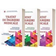 Tratat de ingrijiri medicale pentru asistentii medicali generalisti. Volumele 1, 2, 3 – Marcean Crin librariadelfin.ro