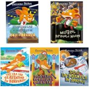 Pachet format din 5 titluri Misterul papirusului negru, Vai vai vai ce Aventura in Hawaii, Misterul rubinului oriental - Geronimo Stilton