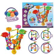 Set constructie pista cu bile 20 piese Toi-Toys imagine 2022