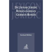 Dictionar juridic roman-german, german-roman – Gerhard Kobler imagine 2022