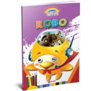 Gradinita coloreaza cu Robo Carti pentru Premii Scolare. Carti de colorat imagine 2022