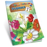 Lipim si coloram. florile