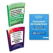 Pachet format din 3 titluri pentru titularizare matematica – Adina Giuclea, Mihael Mihalcea, Dorin Andrica librariadelfin.ro imagine 2022
