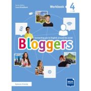 Bloggers 4 a1-a2 workbook + delta augmented + online extras - laura broadbent