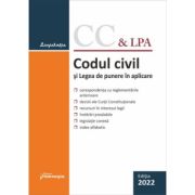 Codul civil si Legea de punere in aplicare. Actualizat la 7 ianuarie 2022 Carti drept. Carti drept civil. Cod Civil imagine 2022