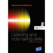 Delta academic objectives. listening and note taking skills b2-c1 coursebook with 3 audio cds - louis rogers, michael thompson