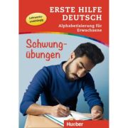 Erste hilfe deutsch. alphabetisierung für erwachsene. schwungübungen buch mit mp3-download - christian waegele
