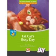 Fat Cat’s Busy Day BIG BOOK Level D Reader La Reducere Big imagine 2021